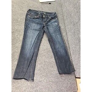 American Eagle Jeans Women Size 10 Artist  Crop  Denim Stretch